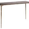 Dining Tables In Seared Oak With Brass Detail (Photo 21 of 25)
