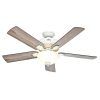 Wicker Outdoor Ceiling Fans With Lights (Photo 5 of 15)