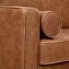 Florence Mid Century Modern Right Sectional Sofas Cognac Tan (Photo 12 of 25)