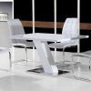 High Gloss White Dining Tables And Chairs (Photo 9 of 25)