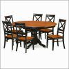 Jaxon Grey 5 Piece Round Extension Dining Sets With Wood Chairs (Photo 17 of 25)