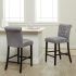 Laurent 7 Piece Counter Sets with Upholstered Counterstools