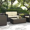 Patio Conversation Sets With Ottomans (Photo 15 of 15)