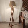 Pine Wood Standing Lamps (Photo 8 of 15)