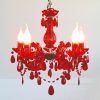 Red Chandeliers (Photo 11 of 15)