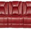 Red Leather Reclining Sofas And Loveseats (Photo 11 of 15)