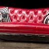 Red Leather Sofas (Photo 2 of 15)