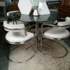 Retro Glass Dining Tables And Chairs (Photo 18 of 25)