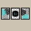 Turquoise And Black Wall Art (Photo 9 of 15)