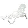 White Outdoor Chaise Lounges (Photo 7 of 15)