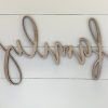 Wooden Words Wall Art (Photo 13 of 15)