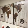 World Map Wood Wall Art (Photo 11 of 15)