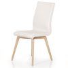 Ivory Leather Dining Chairs (Photo 22 of 25)