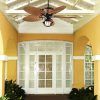 Tropical Design Outdoor Ceiling Fans (Photo 13 of 15)