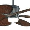 Bamboo Outdoor Ceiling Fans (Photo 3 of 15)