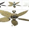 Tropical Design Outdoor Ceiling Fans (Photo 3 of 15)