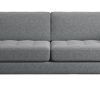 3Pc Polyfiber Sectional Sofas With Nail Head Trim Blue/Gray (Photo 7 of 25)