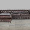 Tufted Leather Chaises (Photo 7 of 15)