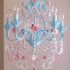 15 Collection of Turquoise and Pink Chandeliers