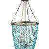 Turquoise Color Chandeliers (Photo 8 of 15)