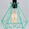Turquoise Gem Chandelier Lamps (Photo 13 of 15)