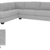 2Pc Connel Modern Chaise Sectional Sofas Black (Photo 21 of 25)