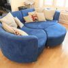 Blue U Shaped Sectionals (Photo 9 of 15)
