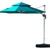 Krystal Square Cantilever Sunbrella Umbrellas (Photo 20 of 25)