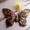 Ceramic Butterfly Wall Art (Photo 6 of 15)