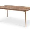 Walnut And Gold Rectangular Console Tables (Photo 1 of 15)