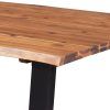 Unique Acacia Wood Dining Tables (Photo 9 of 25)