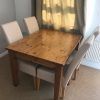 Cream And Wood Dining Tables (Photo 25 of 25)