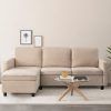 Beige L-Shaped Sectional Sofas (Photo 2 of 15)