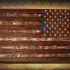 15 Collection of Vintage American Flag Wall Art