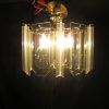 Antique Gold Three-Light Chandeliers (Photo 9 of 15)