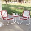 Vintage Metal Rocking Patio Chairs (Photo 11 of 15)