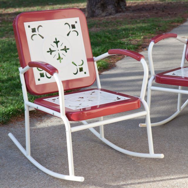 15 The Best Vintage Outdoor Rocking Chairs