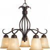 Vintage Wrought Iron Chandelier (Photo 11 of 15)