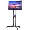 Foldable Portable Adjustable Tv Stands (Photo 11 of 15)