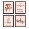 Coco Chanel Quotes Framed Wall Art (Photo 11 of 15)