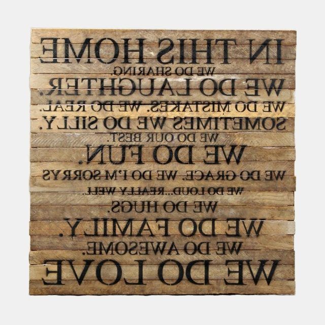 The 15 Best Collection of Wood Word Wall Art