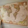 World Map Wall Art Framed (Photo 8 of 15)