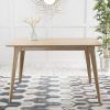 Distressed Grey Finish Wood Classic Design Dining Tables (Photo 8 of 25)