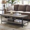 Rustic Espresso Wood Console Tables (Photo 15 of 15)