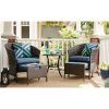 Patio Conversation Sets With Ottoman (Photo 13 of 15)
