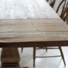 Washed Old Oak & Waxed Black Legs Bar Tables (Photo 16 of 25)