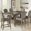 Laconia 7 Pieces Solid Wood Dining Sets (Set Of 7) (Photo 3 of 25)
