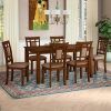 Norwood 7 Piece Rectangular Extension Dining Sets With Bench & Uph Side Chairs (Photo 5 of 25)