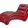 Red Chaise Lounges (Photo 2 of 15)