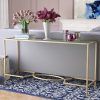 Glass And Gold Console Tables (Photo 4 of 15)